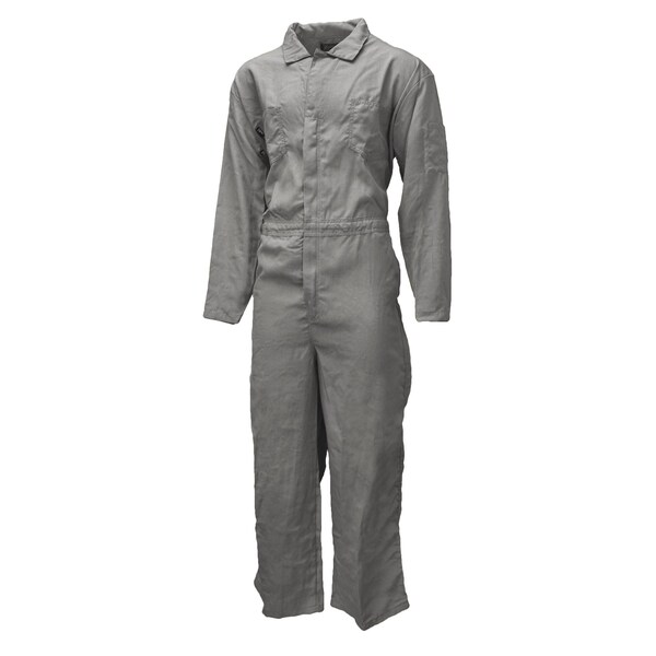 Workwear 4.5 oz Nomex FR Coverall-GY-2X